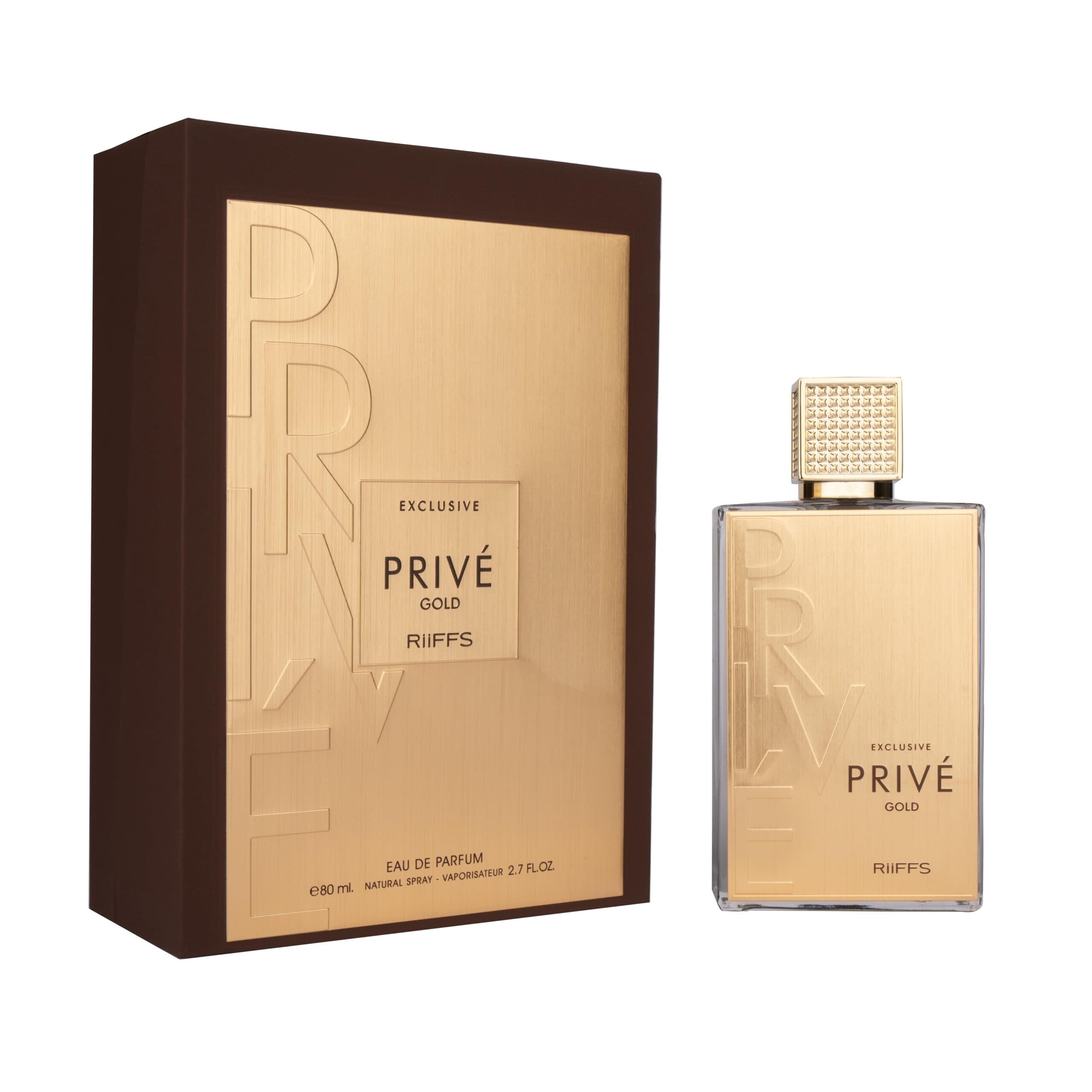 Privé Gold Riiffs Perfumes, 80ml